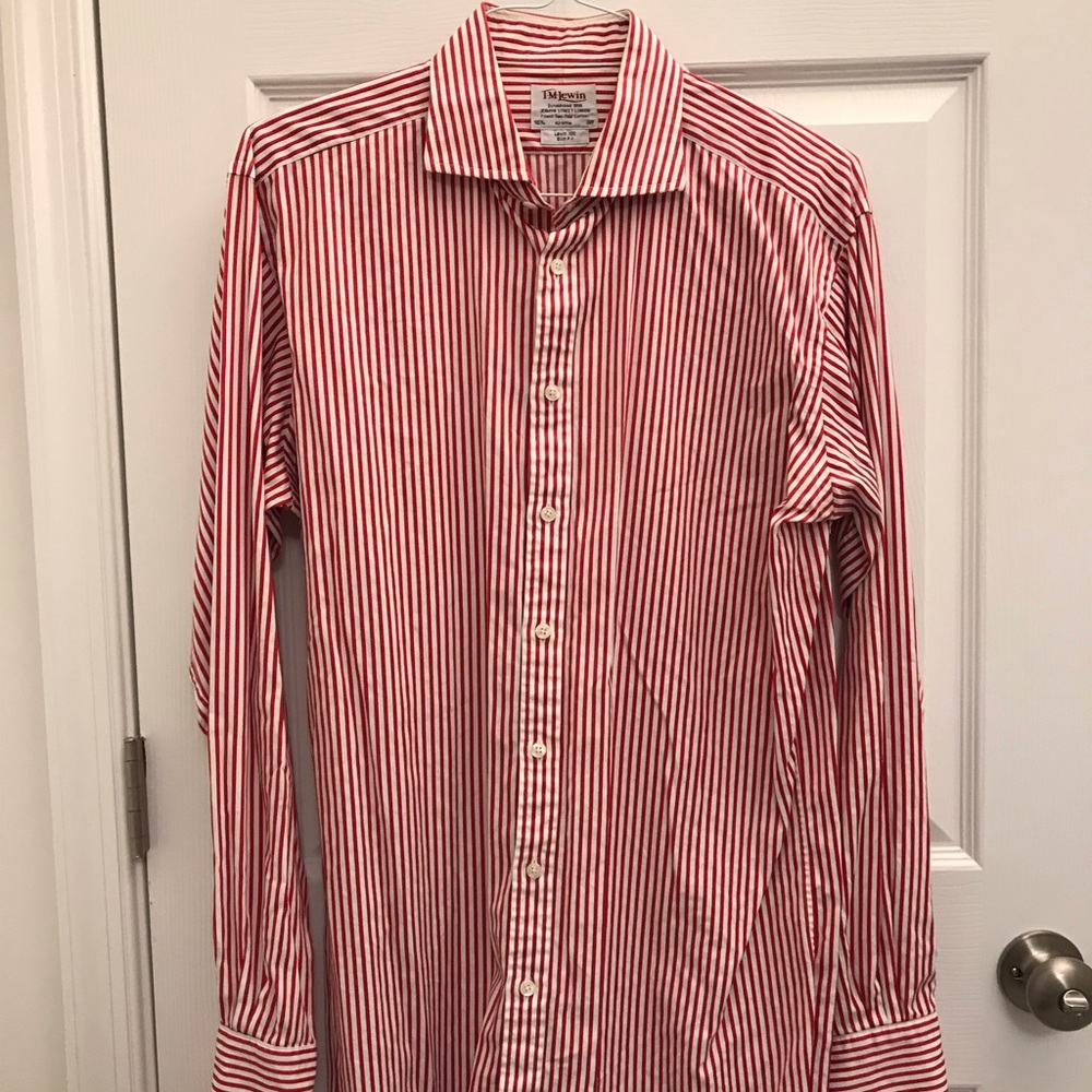 T. M. Lewin Slim Fit Button Down 38